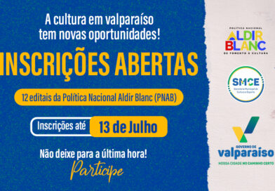 Cultura abre inscrições para 12 editais da PNAB em Valparaíso