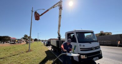 Prefeitura restabelece iluminação em trecho da marginal da BR-040