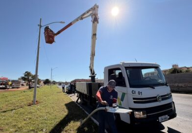 Prefeitura restabelece iluminação em trecho da marginal da BR-040