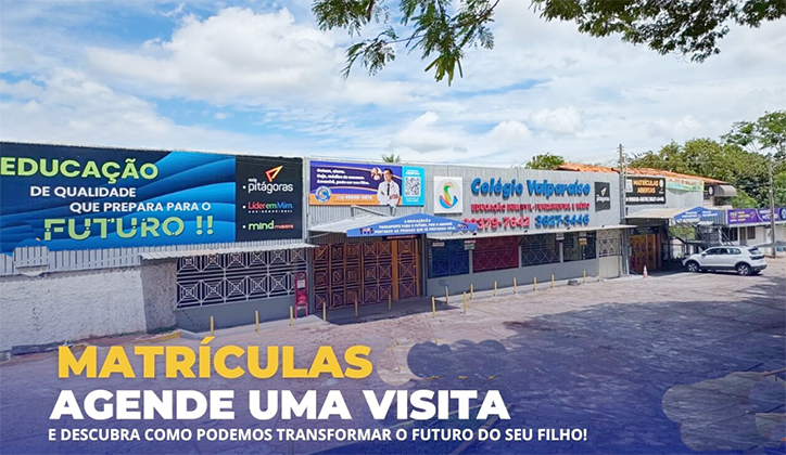 Colégio Valparaíso: há 33 anos formando gerações e construindo o futuro pela educação