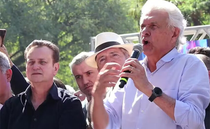 PSD lança candidatura de Ronaldo Caiado à Presidência da República. (Foto: Reprodução) Fonte: A Redação - https://aredacao.com.br/brasil-precisa-de-candidato-que-nao-tenha-surpresinhas-diz-caiado/