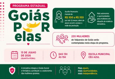 Goiás Por Elas: Entrega dos cartões acontece nesta quarta-feira em Valparaíso