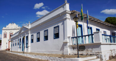 Palácio Conde dos Arcos (Foto: reprodução) Fonte: A Redação - https://aredacao.com.br/estado-celebra-os-299-anos-da-cidade-de-goias-com-transferencia-da-capital/