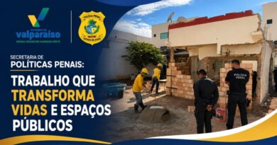 Secretaria de Políticas Penais consolida resultados com 13 frentes de trabalho e mais de R$ 4 milhões em economia para Valparaíso