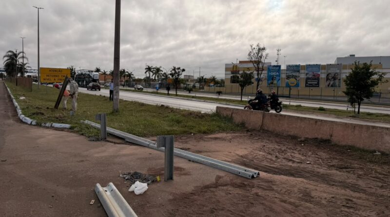 Obras do viaduto avançam e Prefeitura inicia abertura de retornos temporários para garantir mobilidade na BR-040