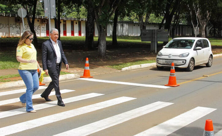 Volta às aulas em Goiás: respeitar a faixa de pedestres salva vidas