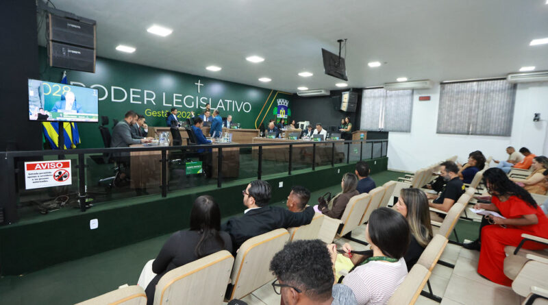 Câmara realiza última Sessão Ordinária de agosto com entrega de Moção de Aplausos