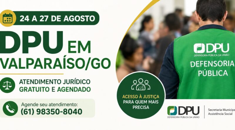 DPU realiza atendimento jurídico gratuito em Valparaíso