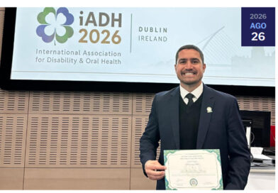 O professor e pesquisador Alexandre Franco Miranda, da Universidade Católica de Brasília (UCB), recebeu o título internacional de excelência Fellow in Special Care Dentistry (FiADH)