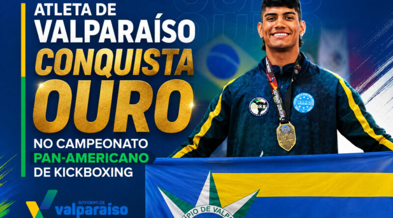 Atleta de Valparaíso conquista Ouro no Campeonato Pan-Americano de Kickboxing