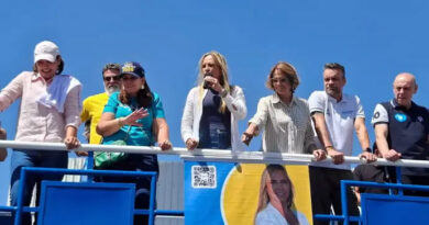 Celina Leão abre campanha de reeleição ao governo do DF ao lado de Michelle Bolsonaro e Bia Kicis