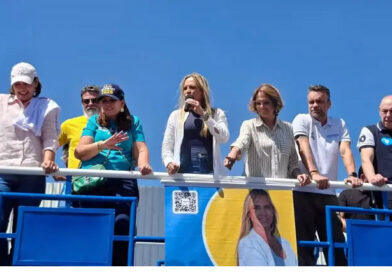 Celina Leão abre campanha de reeleição ao governo do DF ao lado de Michelle Bolsonaro e Bia Kicis