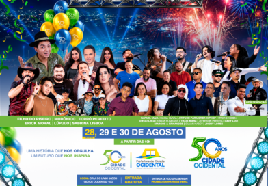 Cidade Ocidental celebra 50 anos com programação musical gratuita na Orla do Lago