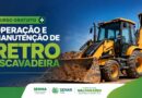 Valparaíso oferece curso Gratuito de Operaão e Manutenção de Retroescavadeira