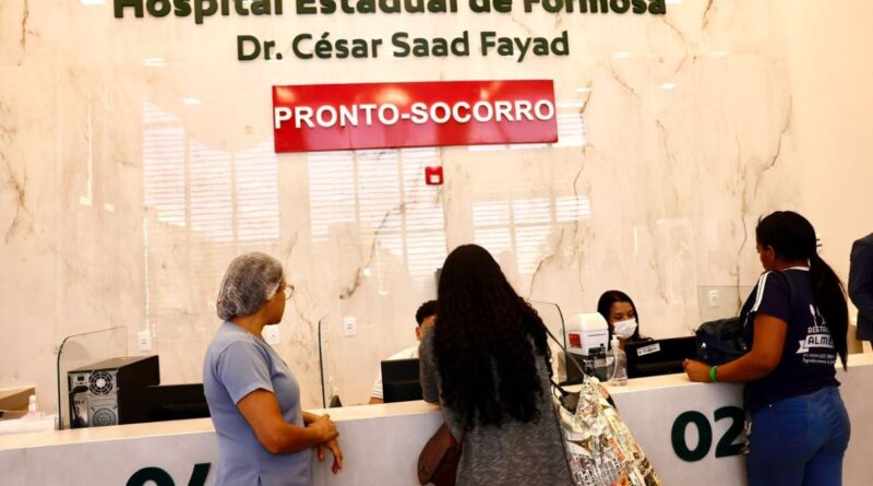 Novo pronto-socorro do Hospital Estadual de Formosa começa a funcionar