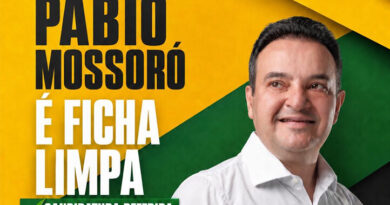 Pábio Mossoró, candidato a deputado estadual representando Valparaíso, é ficha limpa e sem nenhum processo de improbidade