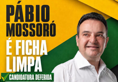 Pábio Mossoró, candidato a deputado estadual representando Valparaíso, é ficha limpa e sem nenhum processo de improbidade