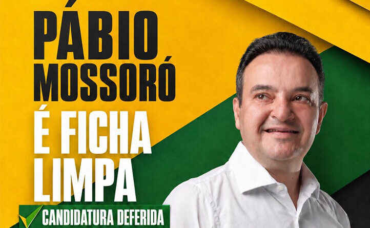 Pábio Mossoró, candidato a deputado estadual representando Valparaíso, é ficha limpa e sem nenhum processo de improbidade