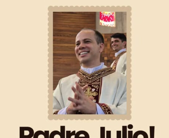 Paróquia São Maximiliano Maria Kolbe recebe o novo Vigário, Pe. Júlio, com celebração marcada pela fé e esperança