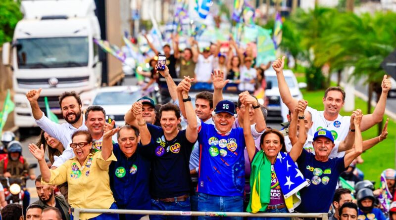 Ao lado de Daniel Vilela, Caiado diz que Goiás mostrou ao Brasil ‘o que é boa gestão’