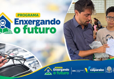 Estudante com quase 10 graus em cada olho recebe novos óculos pelo Poojeto ENXERGANDO O FUTURO