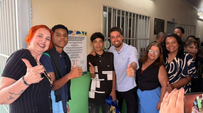 Revitalização da escola Municipal Gilmar Cavalcante é entregue à comunidade