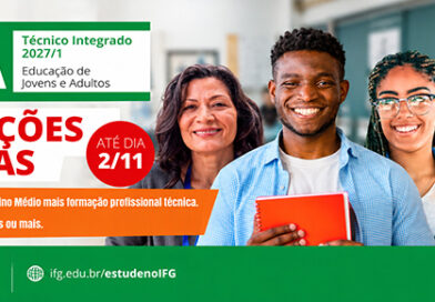 IFG VALPARAÍSO ESTÁ COM INSCRIÇÕES ABERTAS PARA CURSO TÉCNICO EM ELETROTÉCNICA NA MODALIDADE EJA