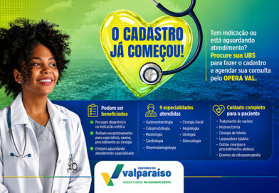 Cadastro para o OPERA VAL pa começou em Valparaíso