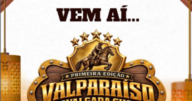 A Secretaria Municipal de Cultura e Esporte de Valparaíso realizará o evento Valparaíso Cavalgada Show no dia 7 de novembro de 2026