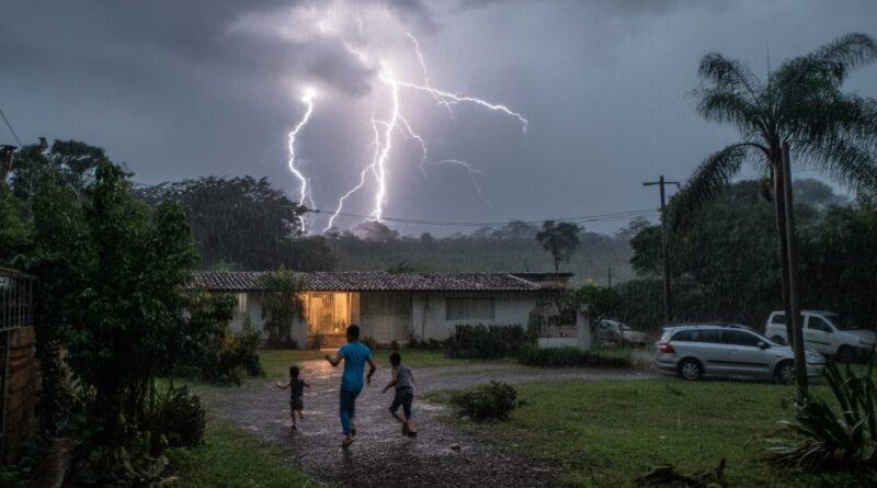 Goiás tem alerta para tempestades com ventos acima de 60 km/h neste sábado