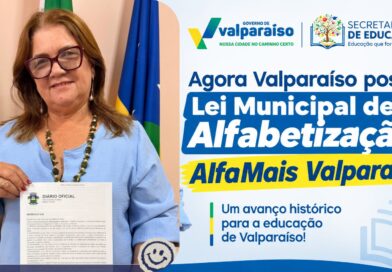 Valparaíso institui política municipal de Alfabetização e Letramento ALFAMAIS Valparaíso