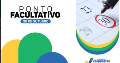 Prefeitura de Valparaíso Decreta Ponto Facultativo nesta sexta-feira