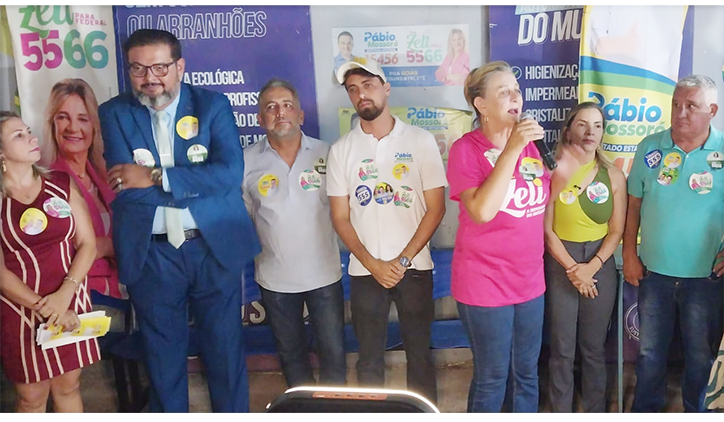 Pábio Mossoró e Dra. Zeli reúnem apoiadores e reforçam articulação política em Valparaíso