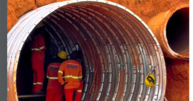 Obras da voçoroca da Br 040 seguem avançando